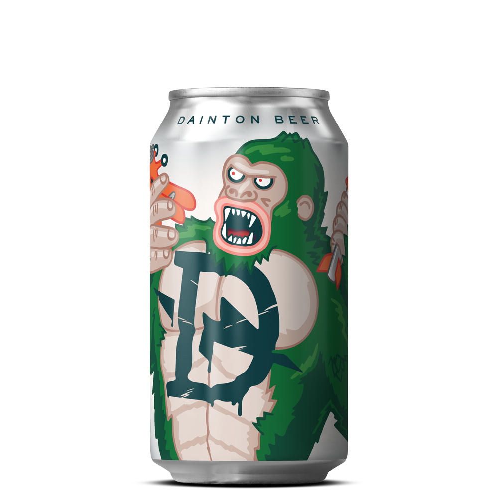 Kong Juice Double Hazy IPA Dainton Beer